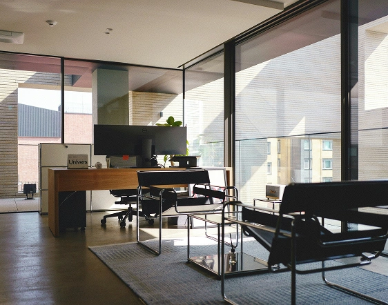 Office cabinet with big windows